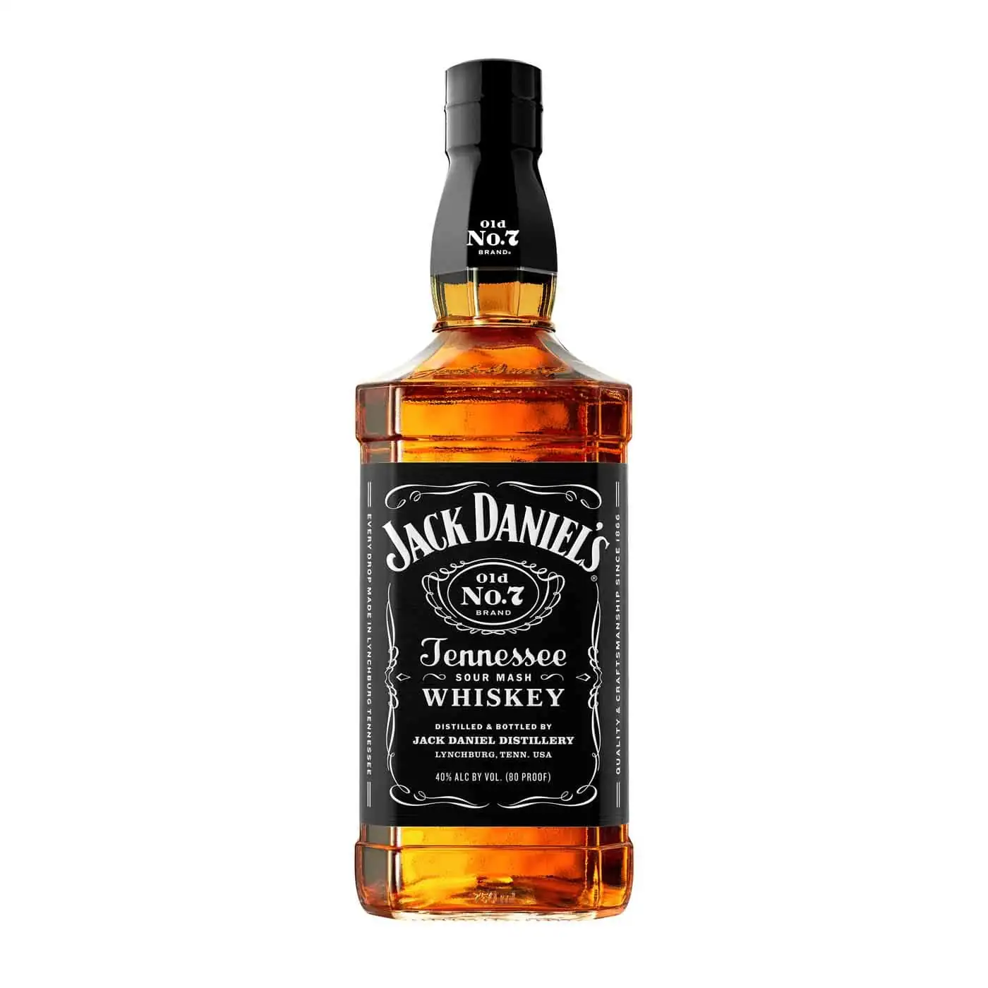 Whisky JACK DANIEL'S Old N°7 Botella 750ml
