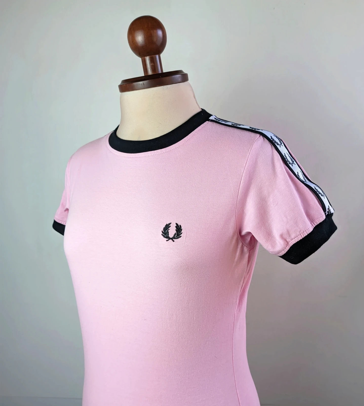 Camiseta algodon rosado 