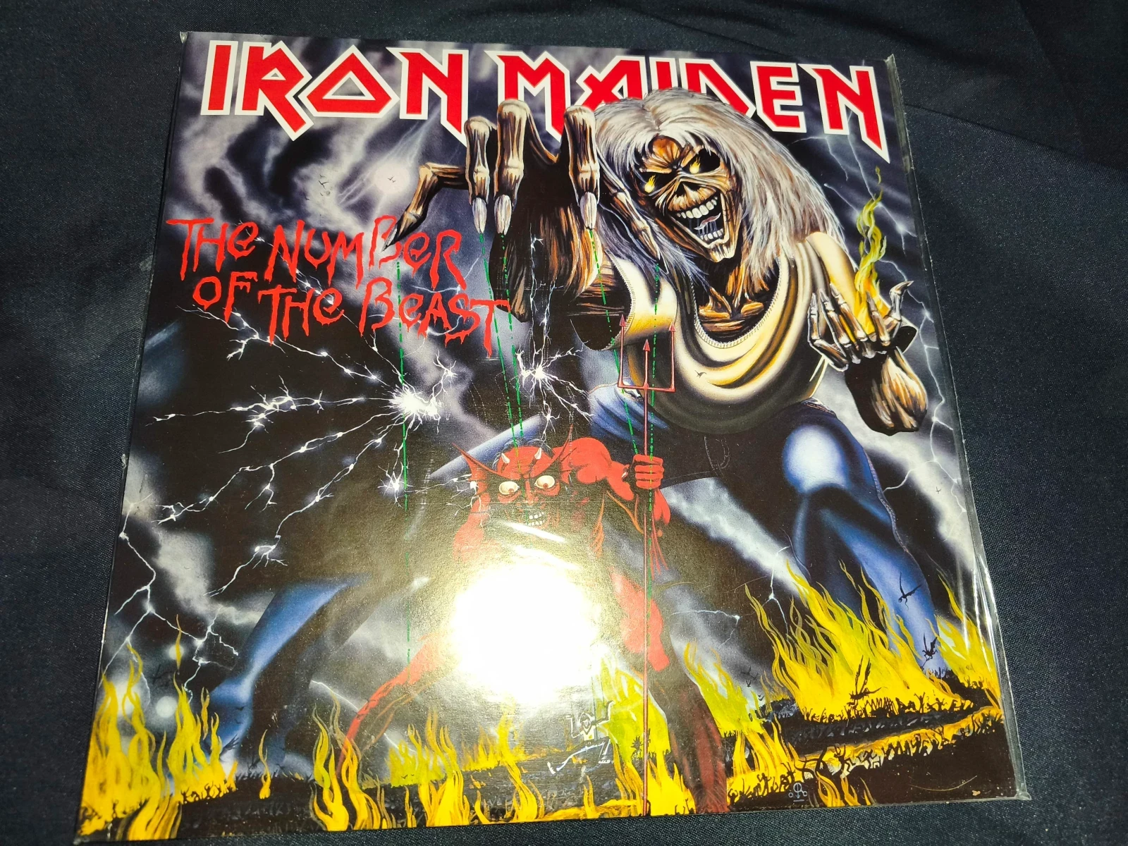 Iron Maiden - The Number Of The Beast (VINILO)(ARGENTINA)