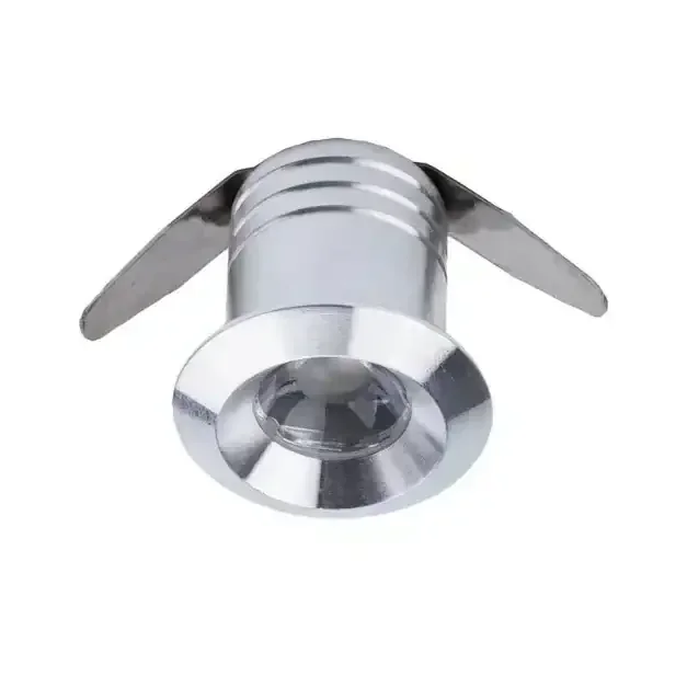 OJO DRAGON LED 3W PLATEADO REDONDO