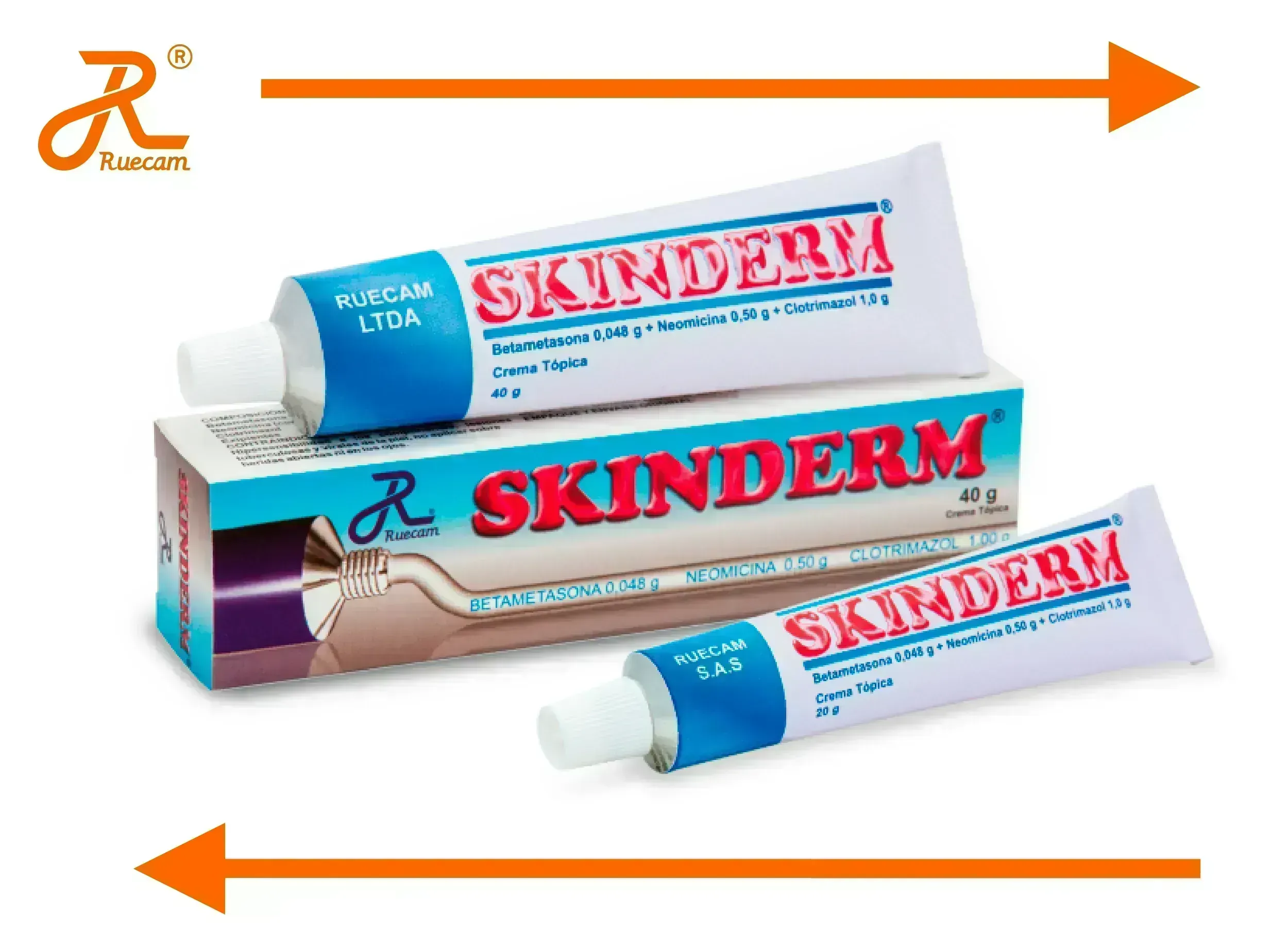 SKINDERM CREMA X 20 GR BETA+NEOM+CLOTRI RUECAM