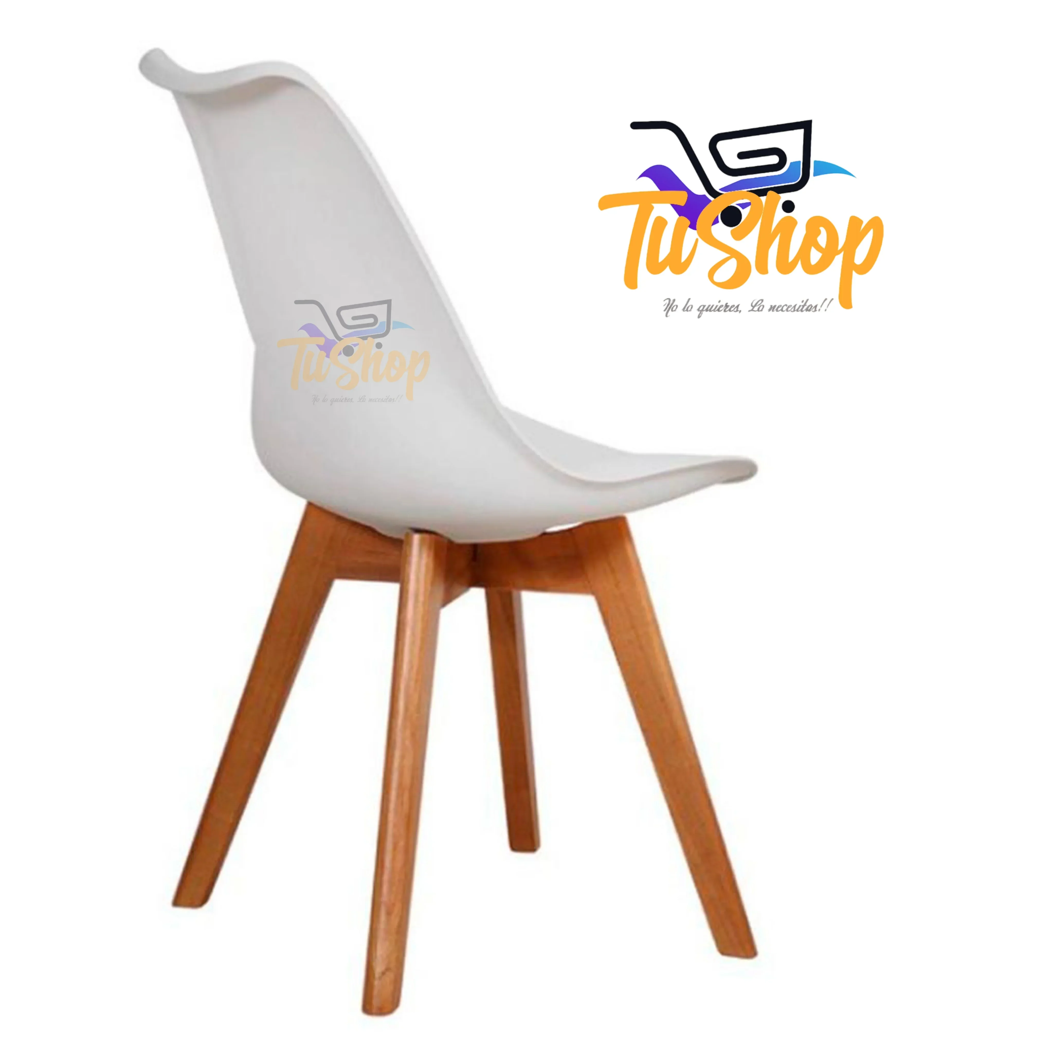  Sillas Eames Tulip Asiento Acolchado Unidad 2