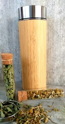 Termo bambú 750 ml