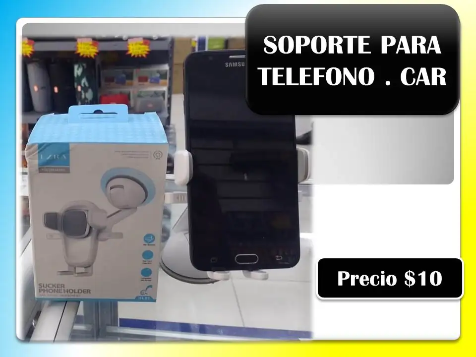 Portacelular con ventosA