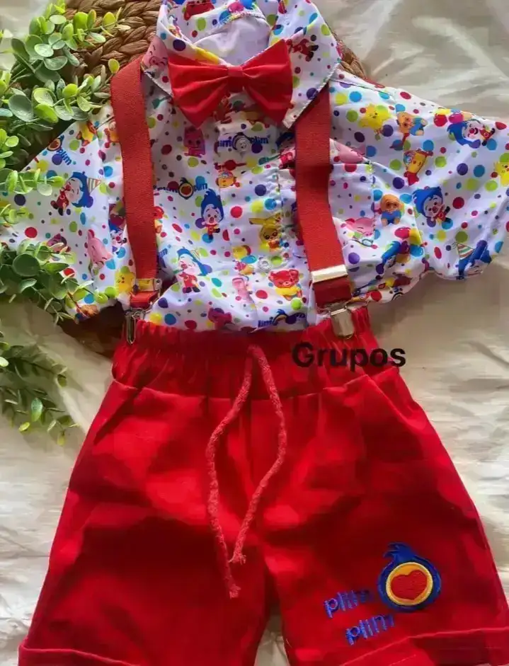 Traje con tirantes Plim Plim talla 3