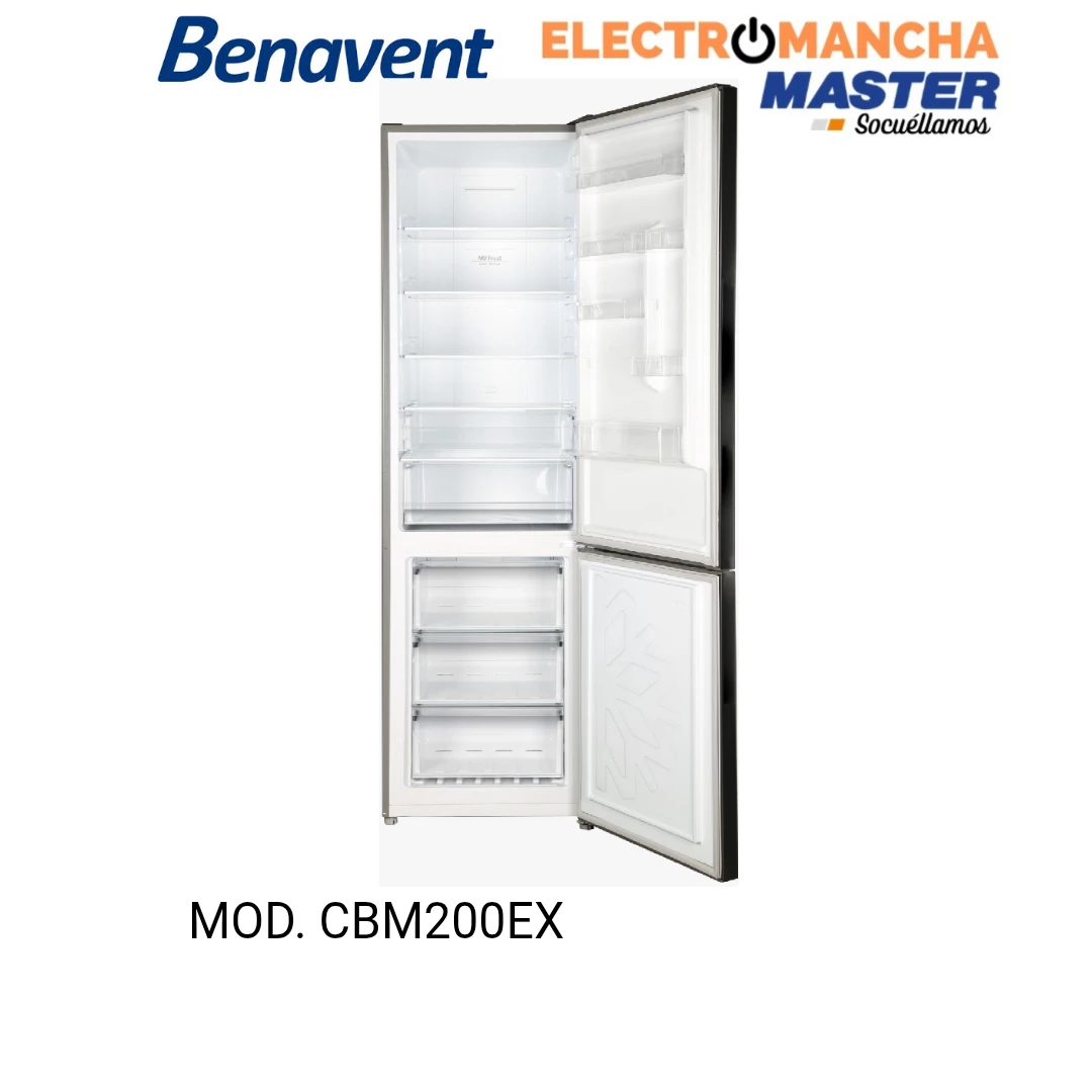 FRIGO COMBI BENAVENT CBM200EX INOX NO FROST 2,00"60 CLASE E 2