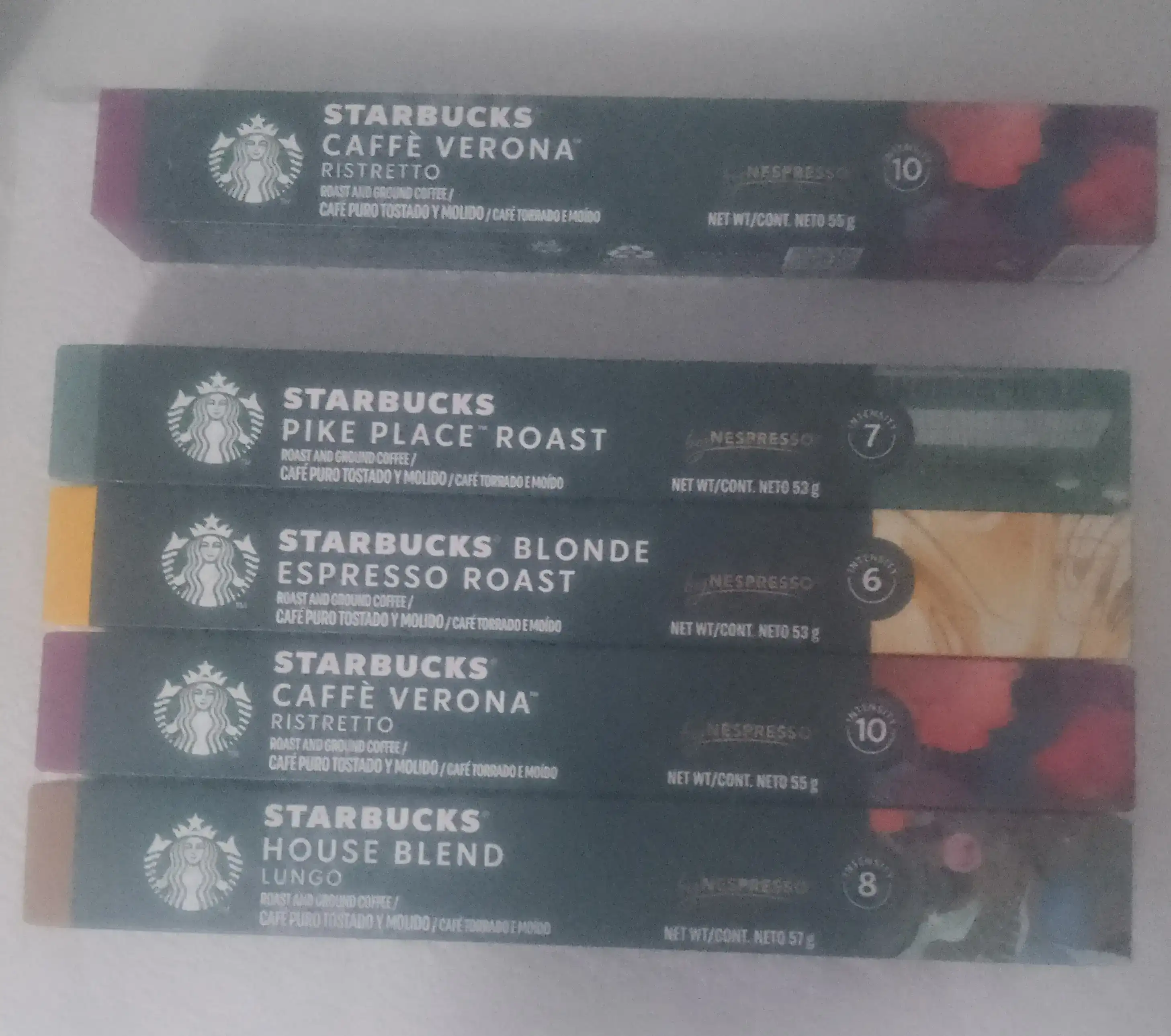 COMBO STARBUCKS NESPRESSO 5x4.