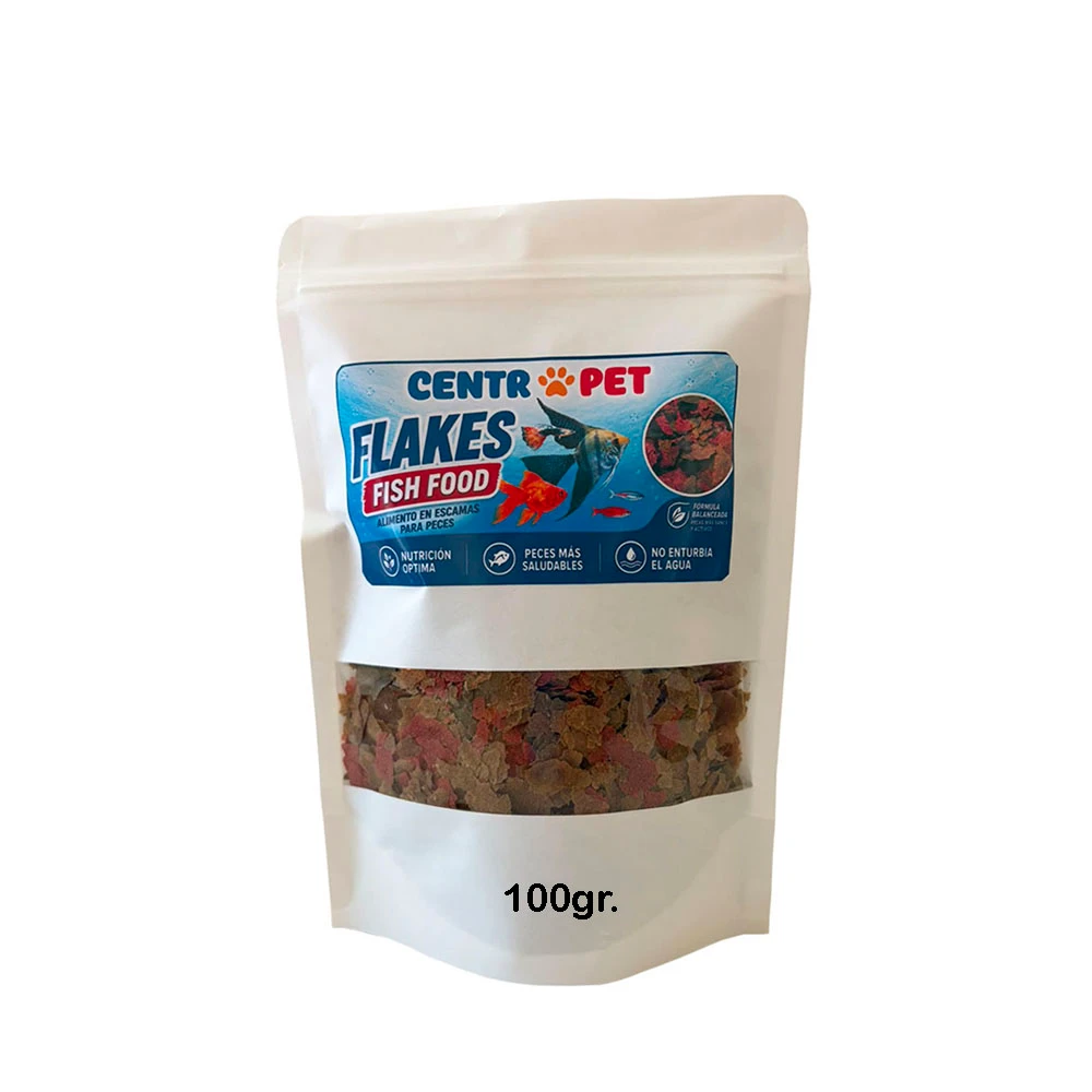 Alimento Peces Flakes Escamas de 100g Cod. Fks-10