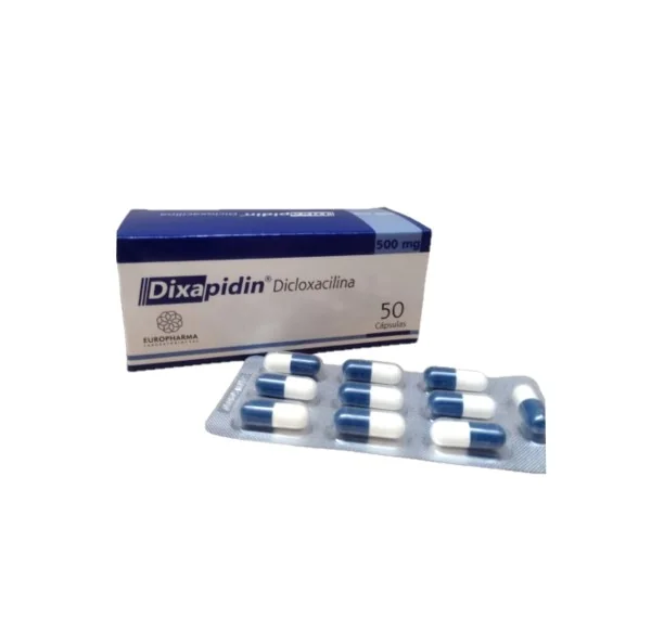 DIXAPIDIN X 50 DICLOXACILINA 500 MG