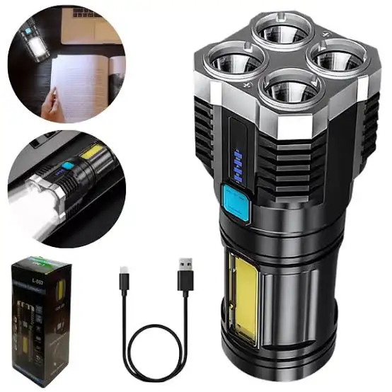 LINTERNA 🔦 TACTICA POTENTE 