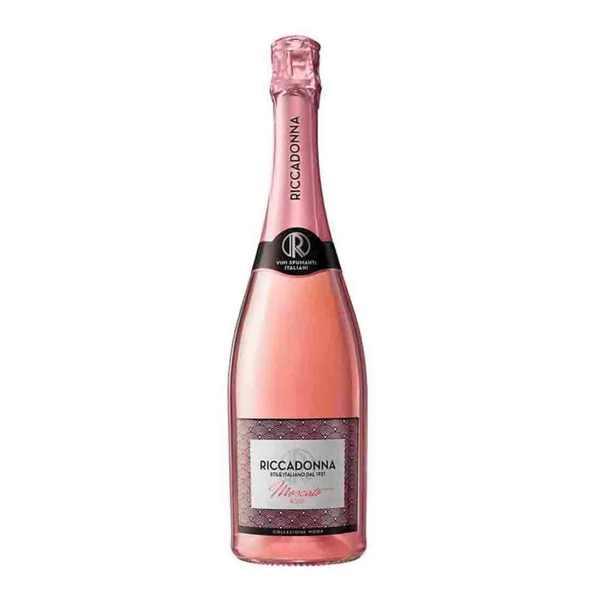 ESPUMOSO RICCADONNA MOSCATO ROSE 750 ML