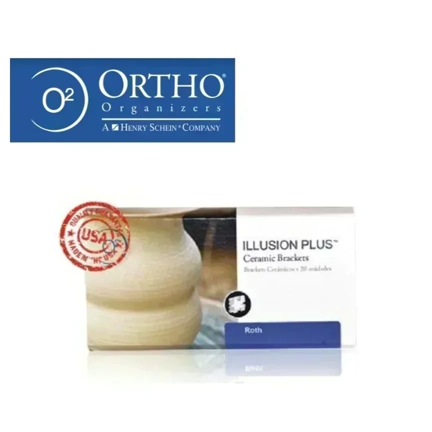 BRACKETS CERAMICOS ROTH ILLUSION PLUS - ORTHO O.