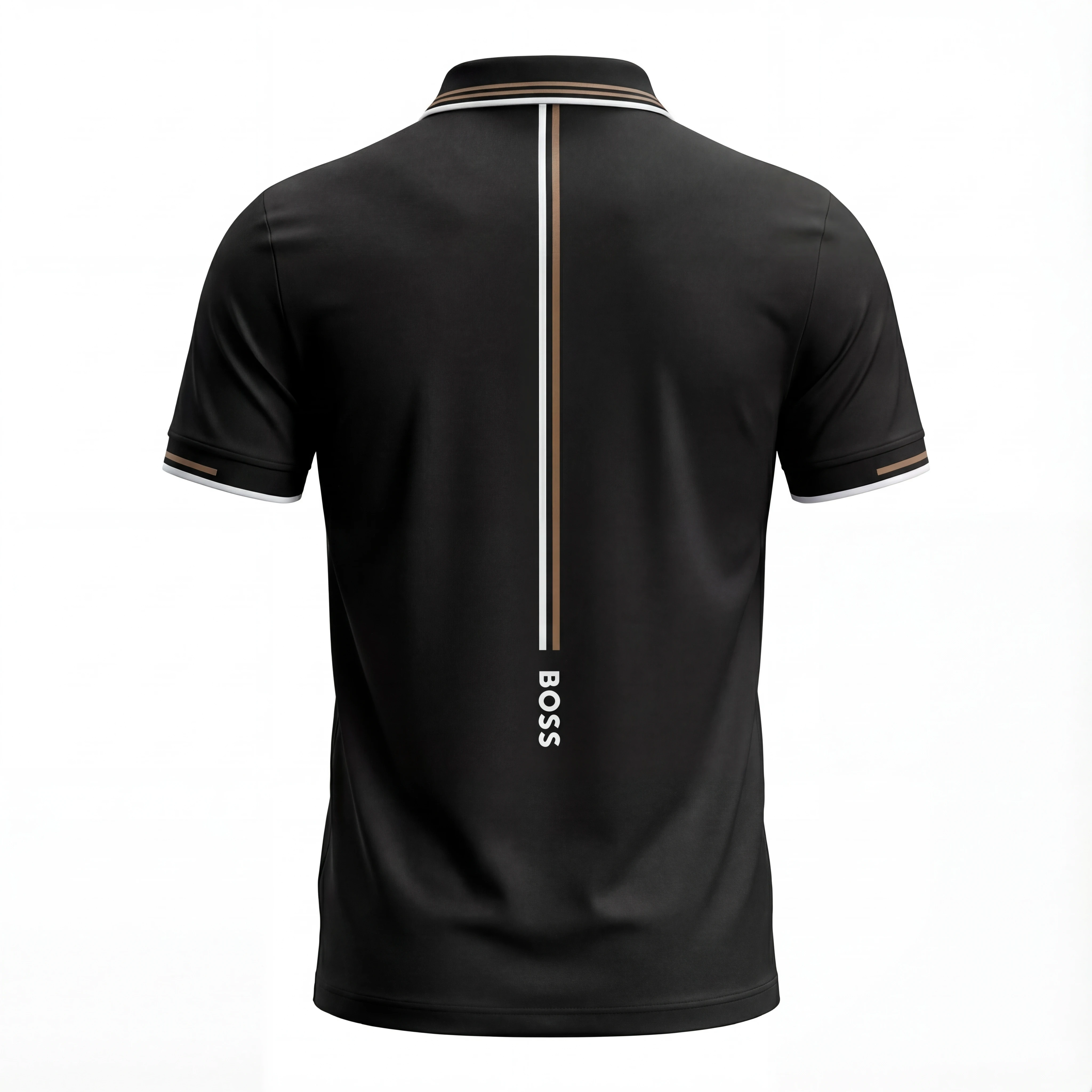 Playera Polo Boss Negro 2