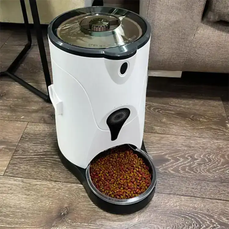 COMEDERO INTELIGENTE MICRÓFONO MASCOTAS