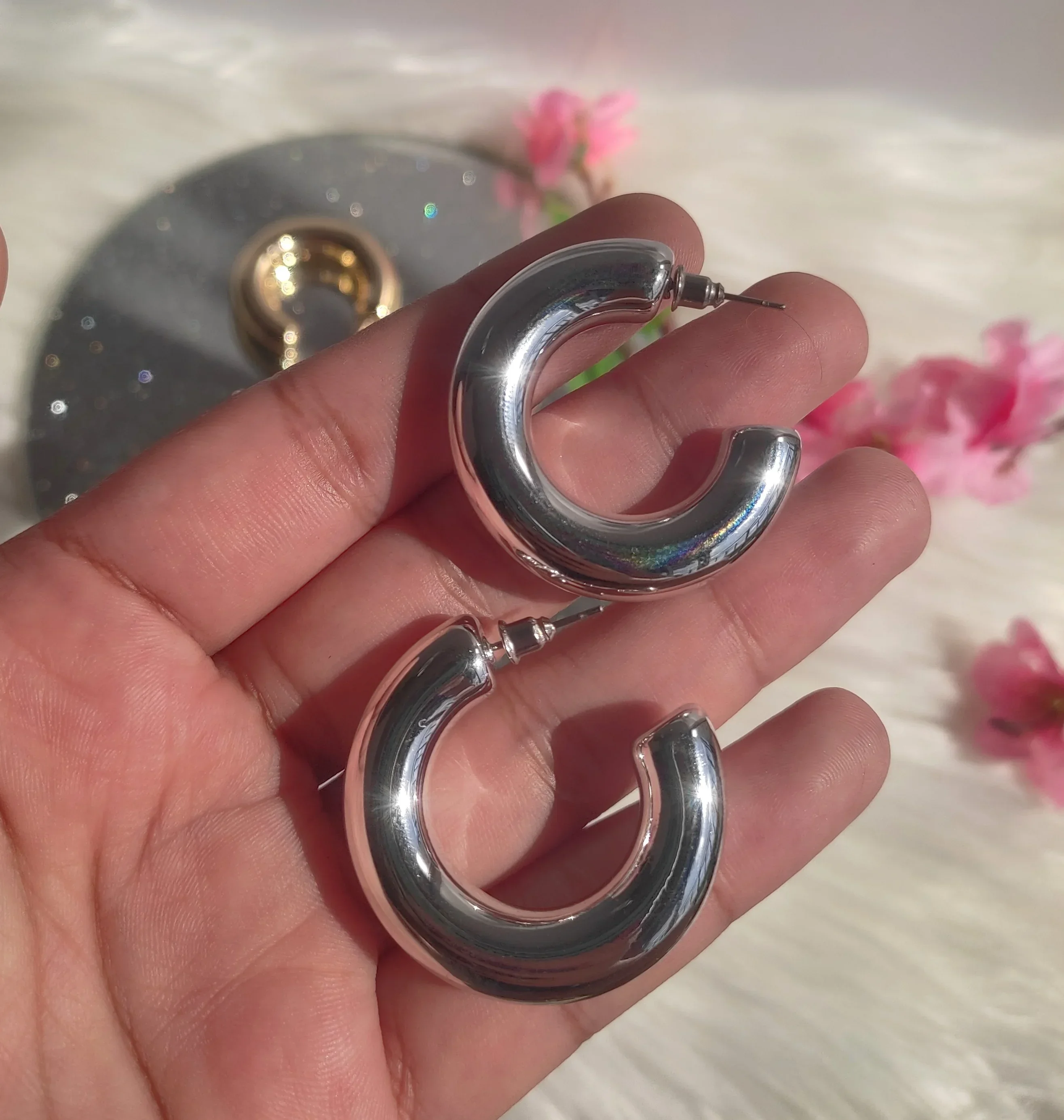 CANDONGA LISA CHUNKY SILVER  3