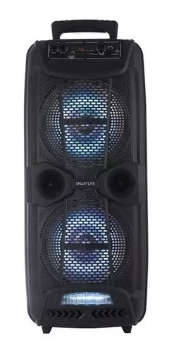 Parlante Portatil Inalambrico Smartlife Pb208015 15w Negro