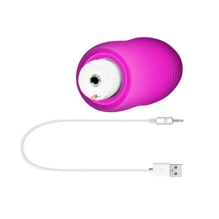 Bala Huevo Vibradora USB Control Inalámbrico Rosa 2