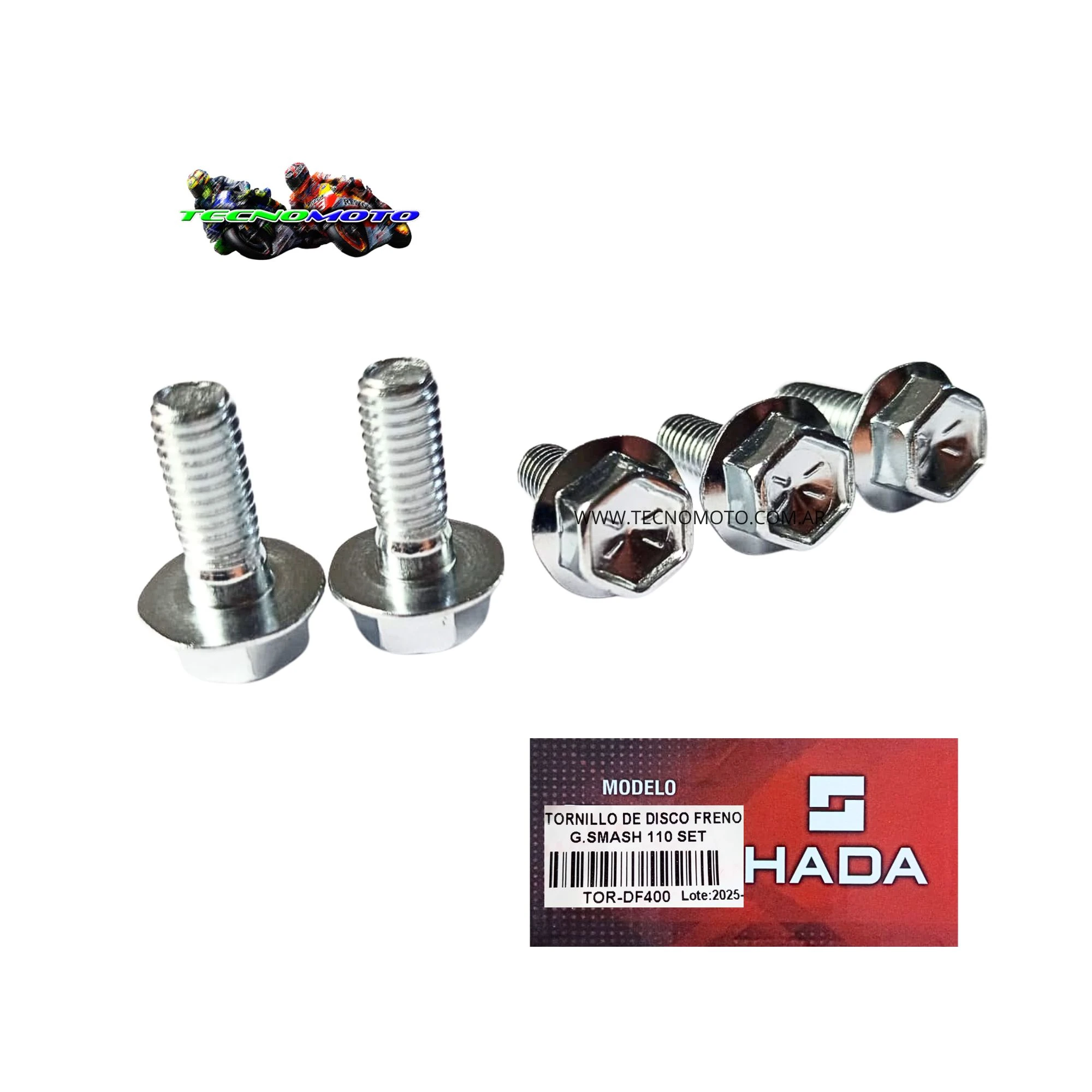 TORNILLO DISCO FRENO GILERA 110 SMASH -49038