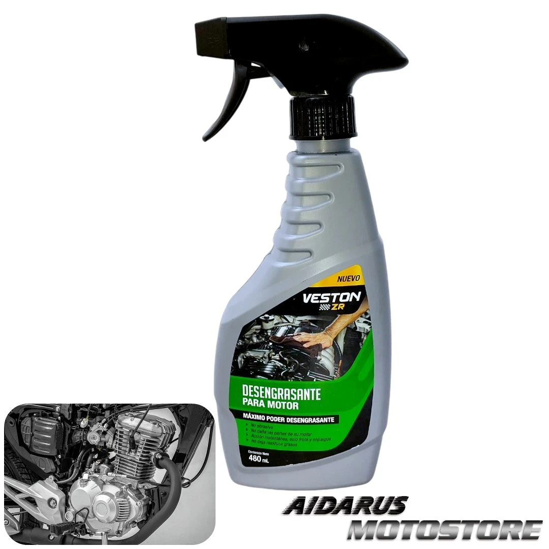 DESENGRASANTE PARA MOTOR Y CADENA VESTON ZR 480 ML