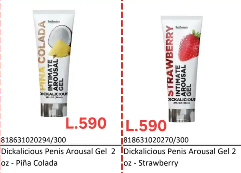 Lubricante comestible 