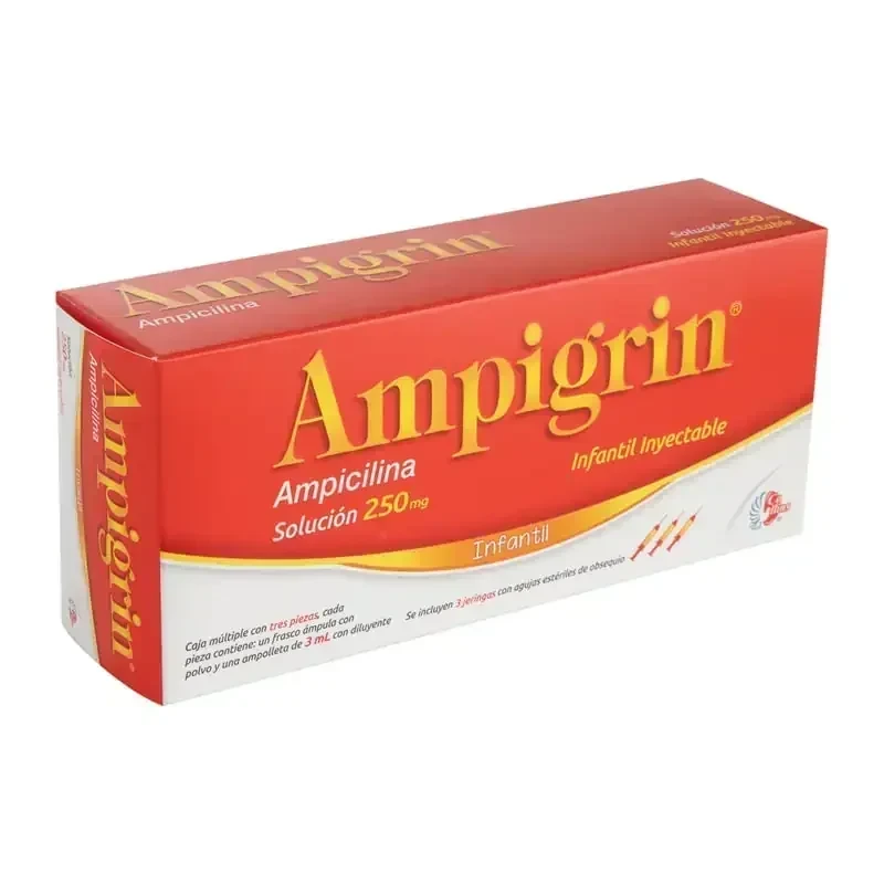 Ampigrin Infactil Inyectable (Ampicilina)