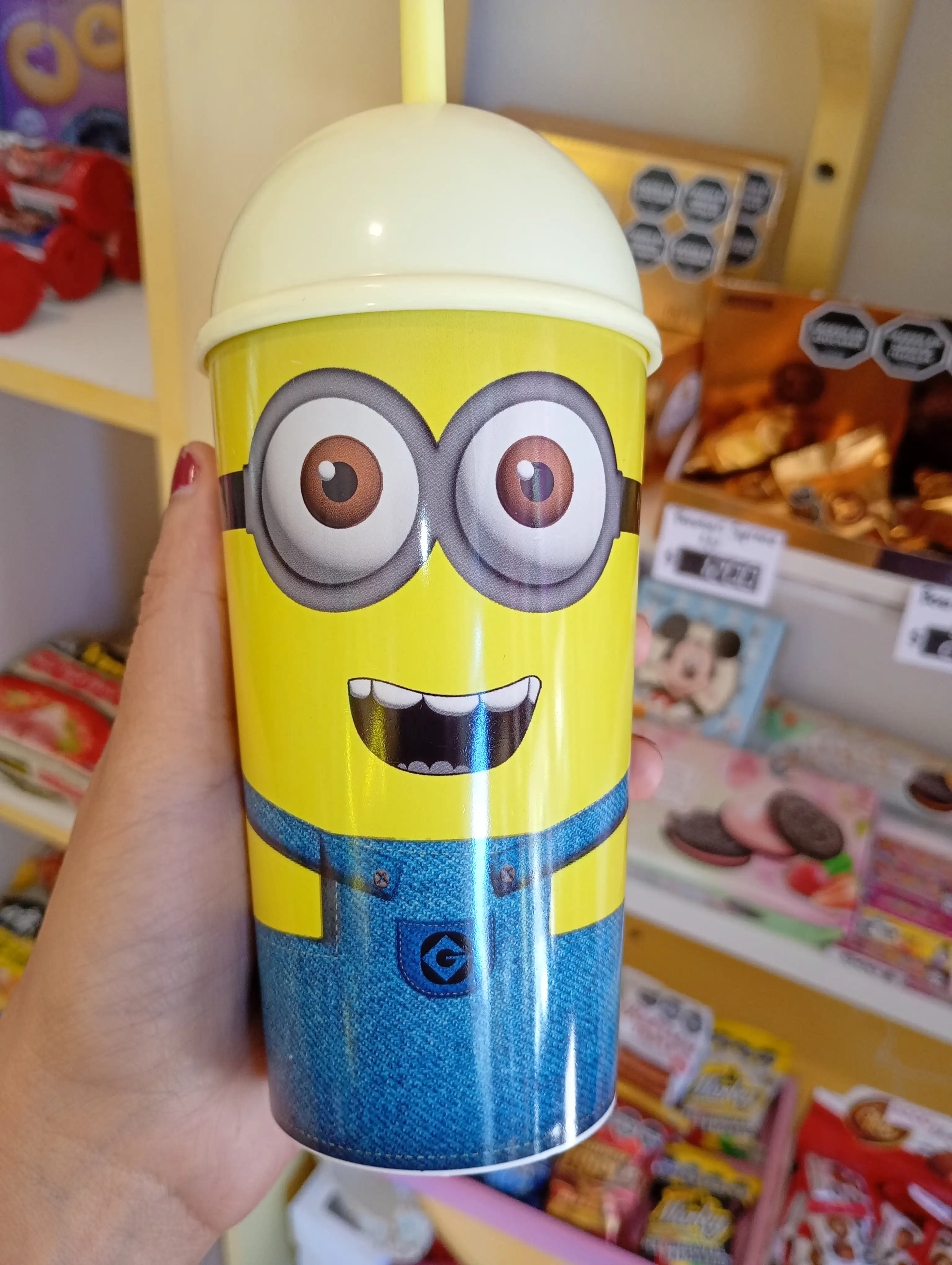Vasitos plasticos con sorbetes 4