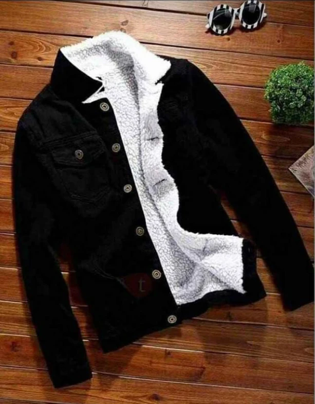 Chaqueta en Jean con ovejero  2