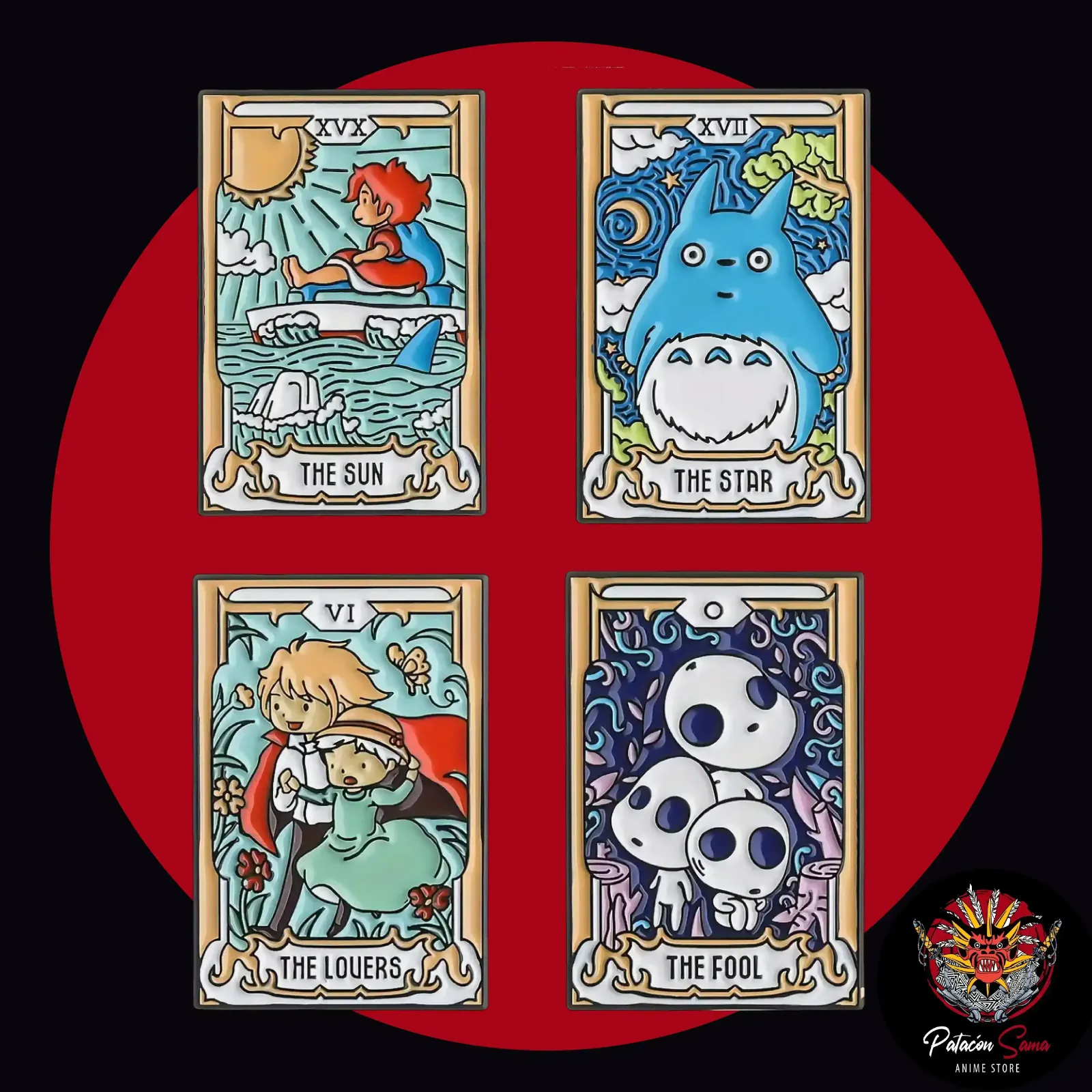 Pines tarot Ghibli 2