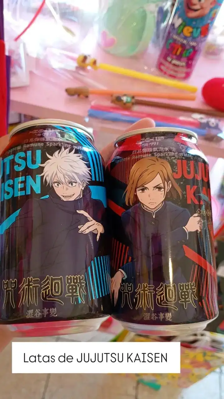 Gaseosas Jujutsu Kaisen