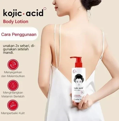 ✨ Loción Corporal con Ácido Kójico – GuanJing Beauty (480 g) ✨ 2