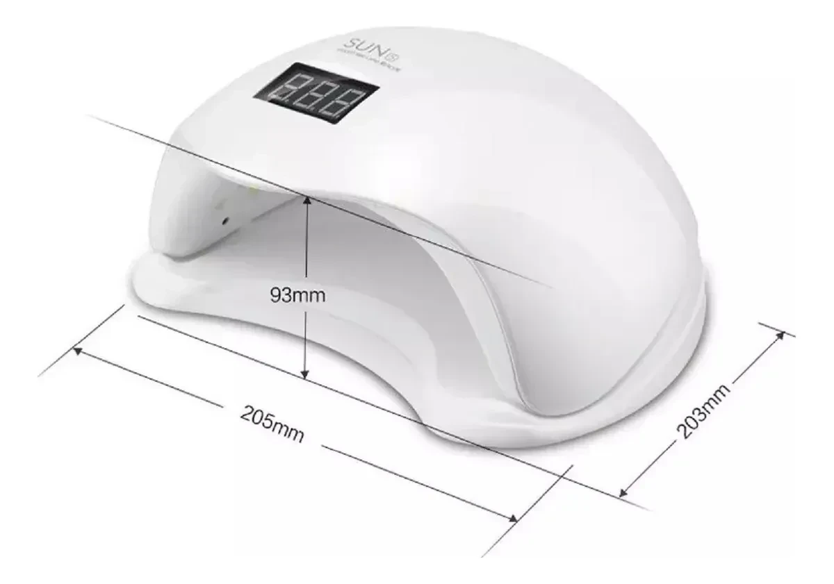 Secador Uñas Uv Led Lampara Manicure Profesional 3