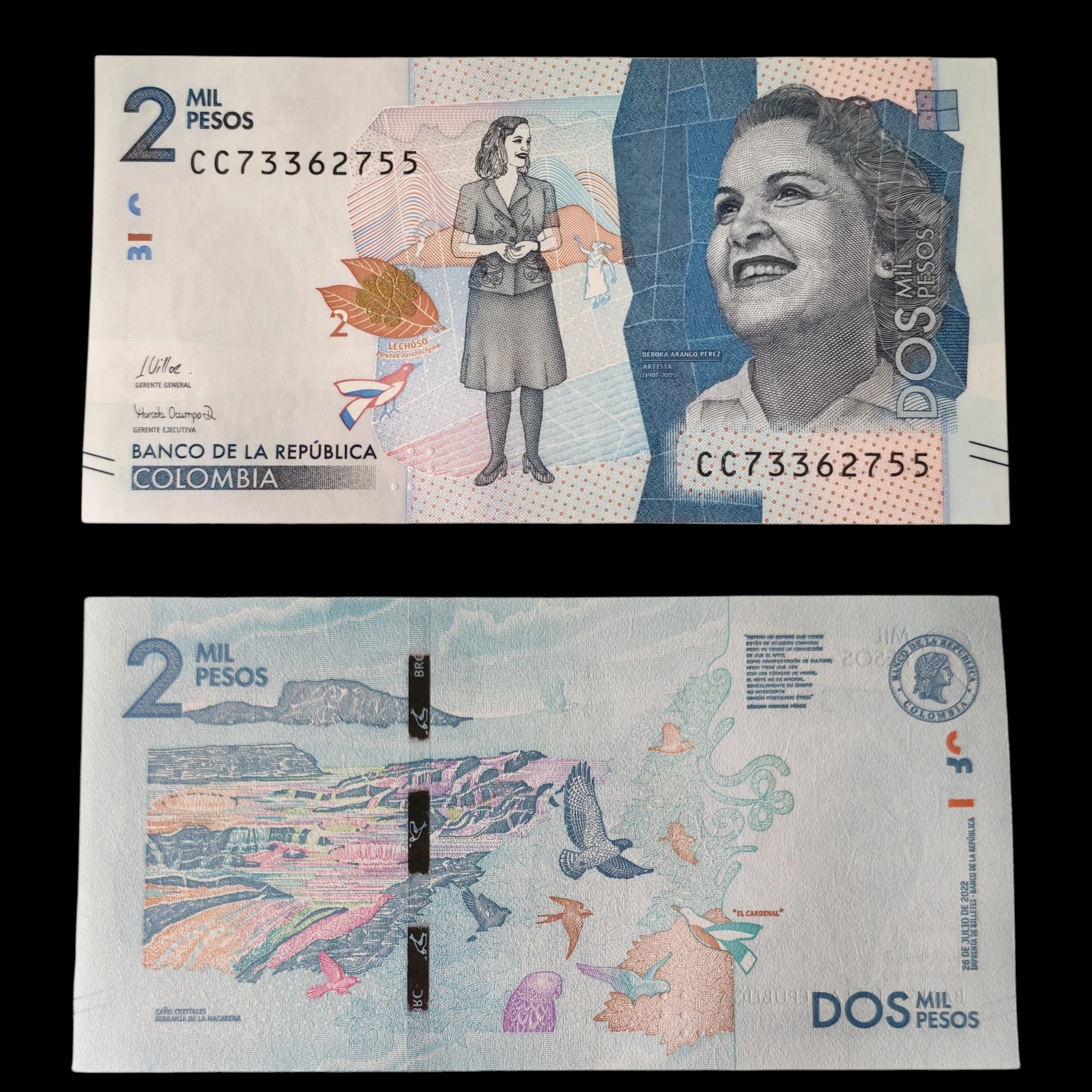 ° Colombia 2000 pesos UBC