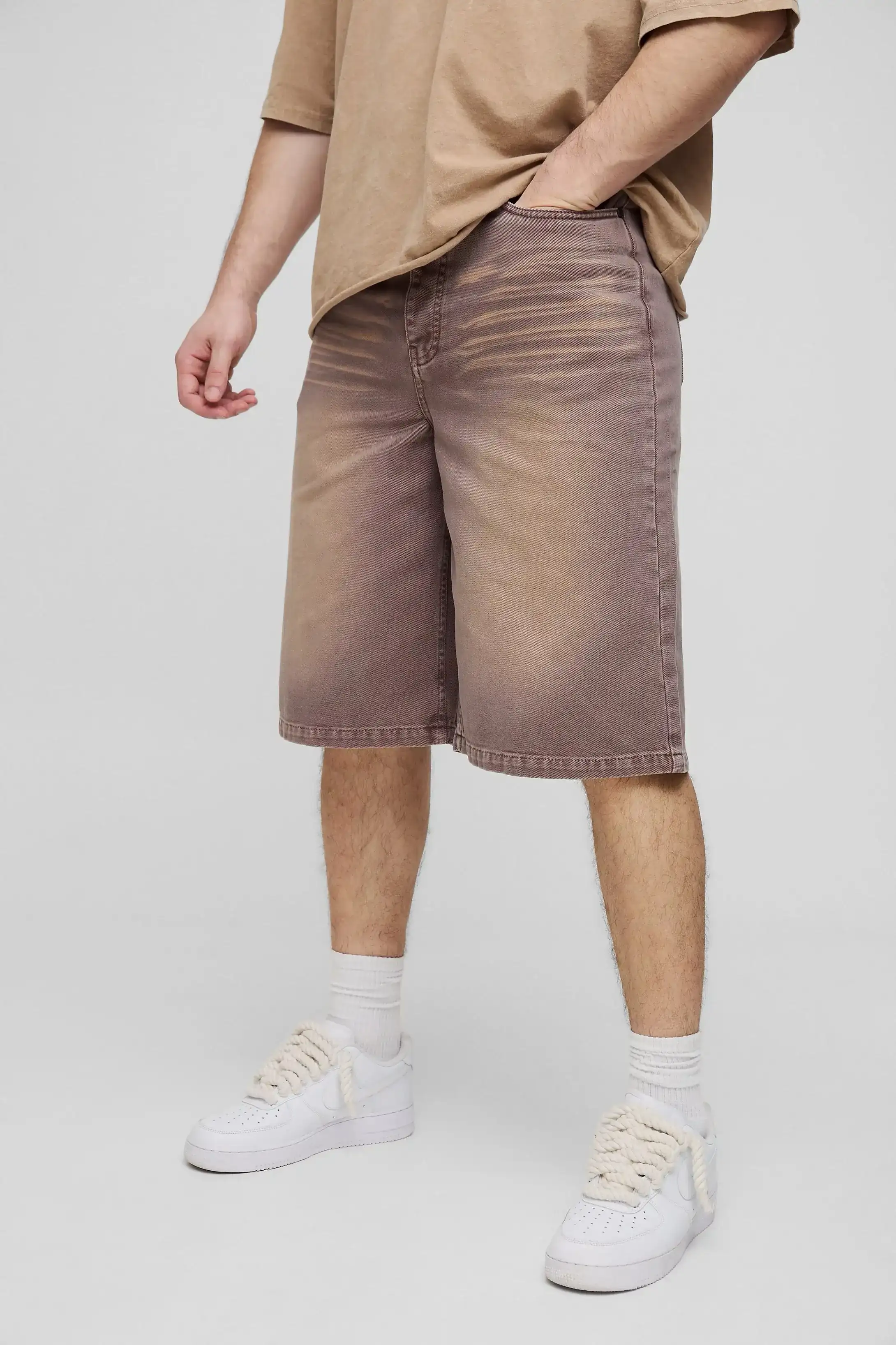 Tall Relaxed Fit Jorts- Size 34 y 36