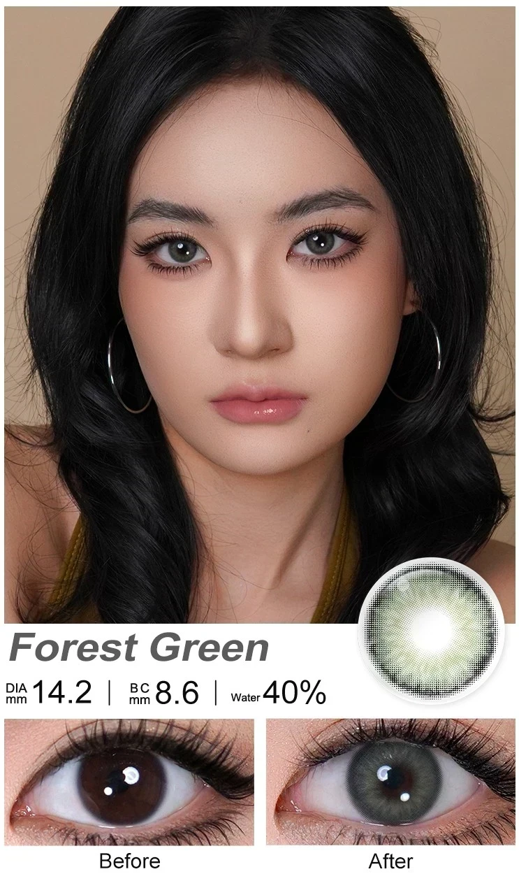 Lentes de contacto - Referencia: FOREST GREEN 2