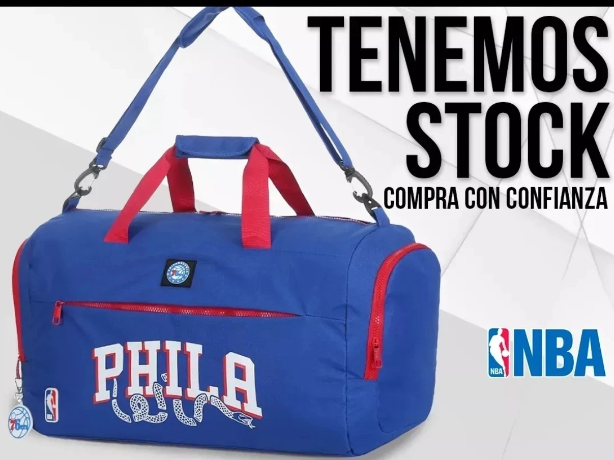Bolso NBA PHILA AZUL 4