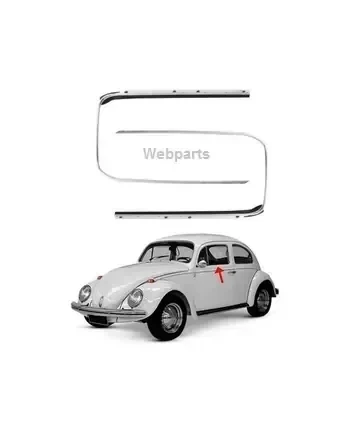 Pestaña De Ventana  VW Fusca Brasilero  / 163098  - 163081 