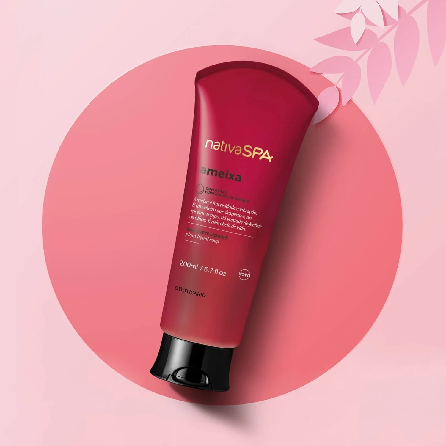 Nativa SPA Jabón Líquido Corporal Ameixa, 200ml 2