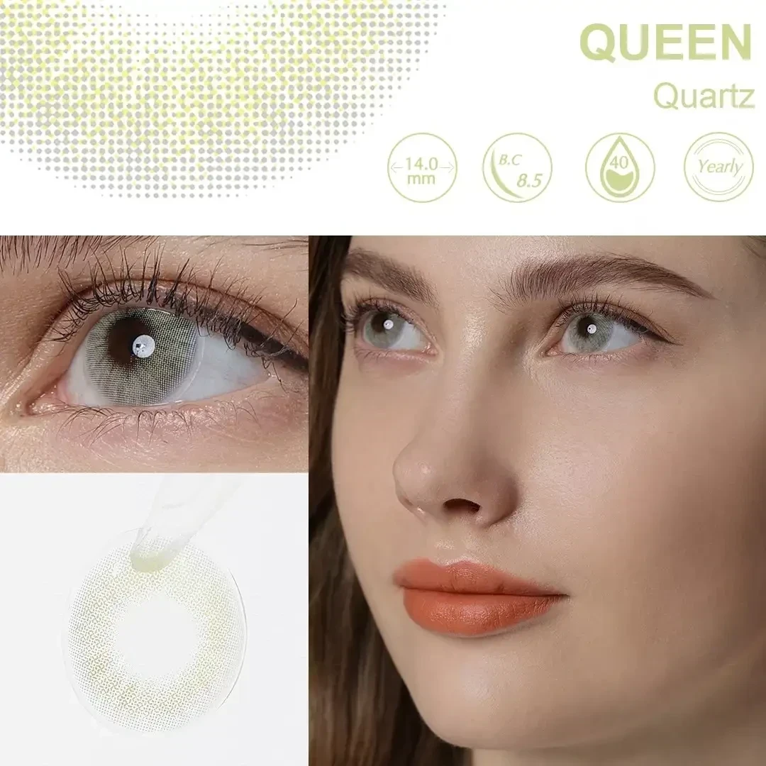 Lentes de contacto - Referencia: QUEEN / QUARTZ - Sin bordes  4