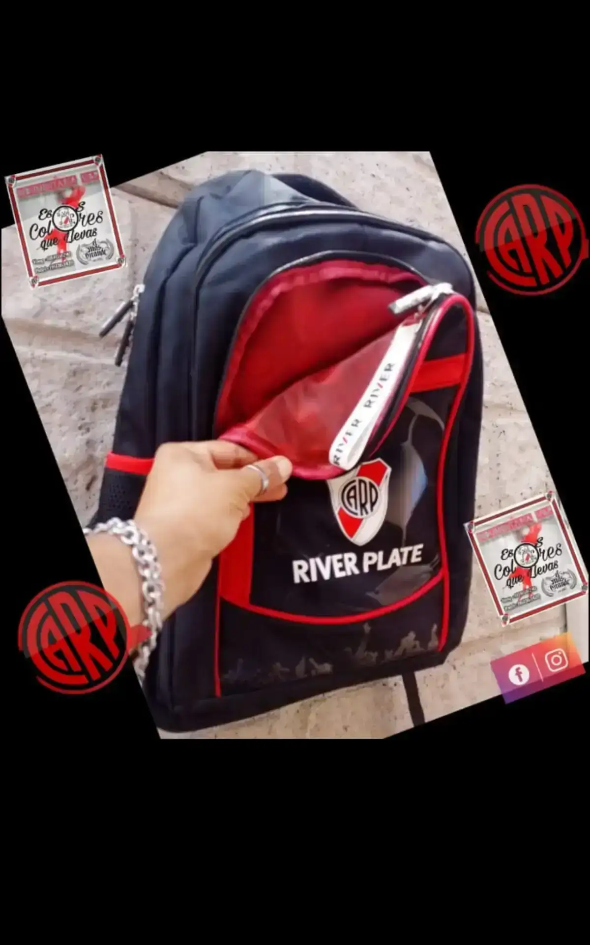 Mochila Carp Tipo de Viaje Original LicenciaOficial