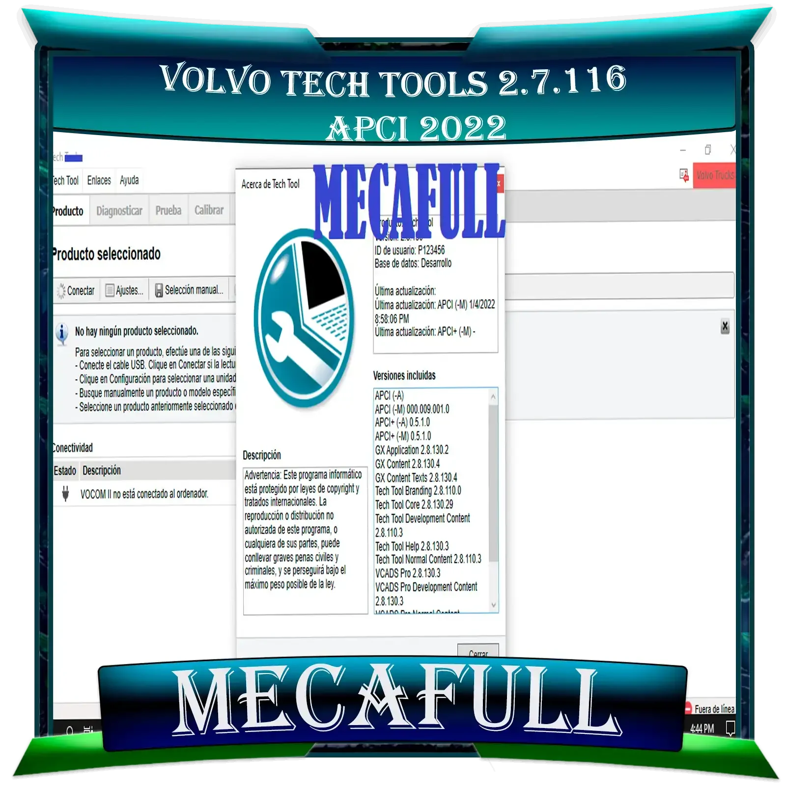VOLVO TECHS TOOLS 2.7.116 + APCI 1-2024