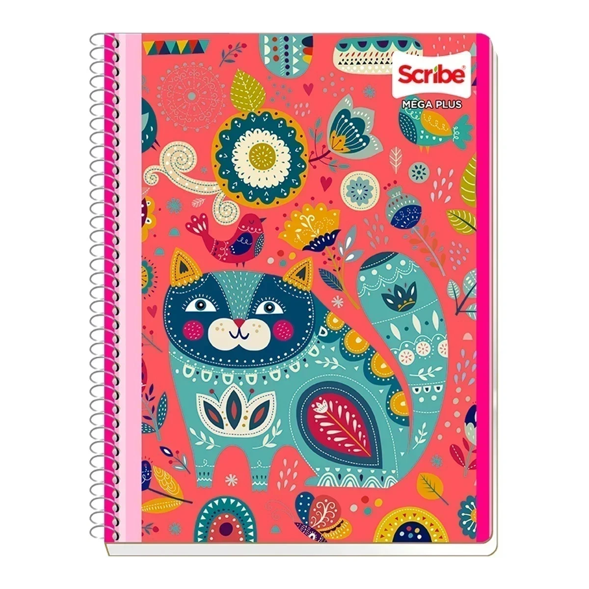 Cuaderno profesional scribe mega c7 100 hojas espiral