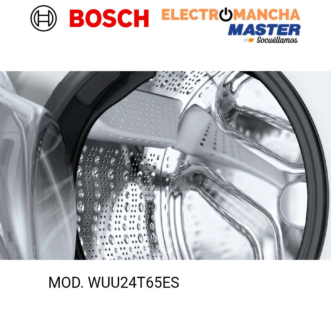 LAVADORA BOSCH WUU24T65ES 9 KILOS 1200 RPM. CLASE A 7