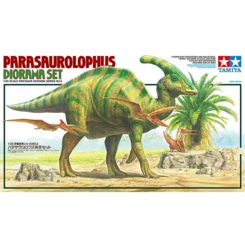 1/35 TAMIYA PARASAUROLOPHUS DIORAMA SET