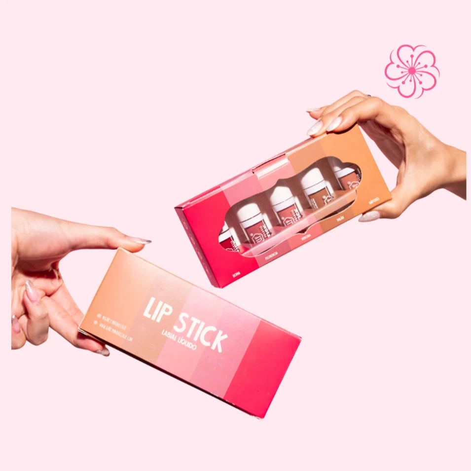 Kit x 5 Labiales liquidos Mate Lipstick Girly