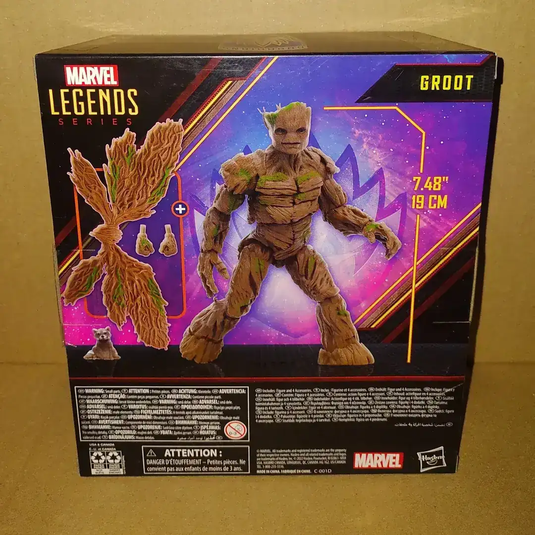 Marvel Legends Groot deluxe guardianes de la galaxia vol 3 3