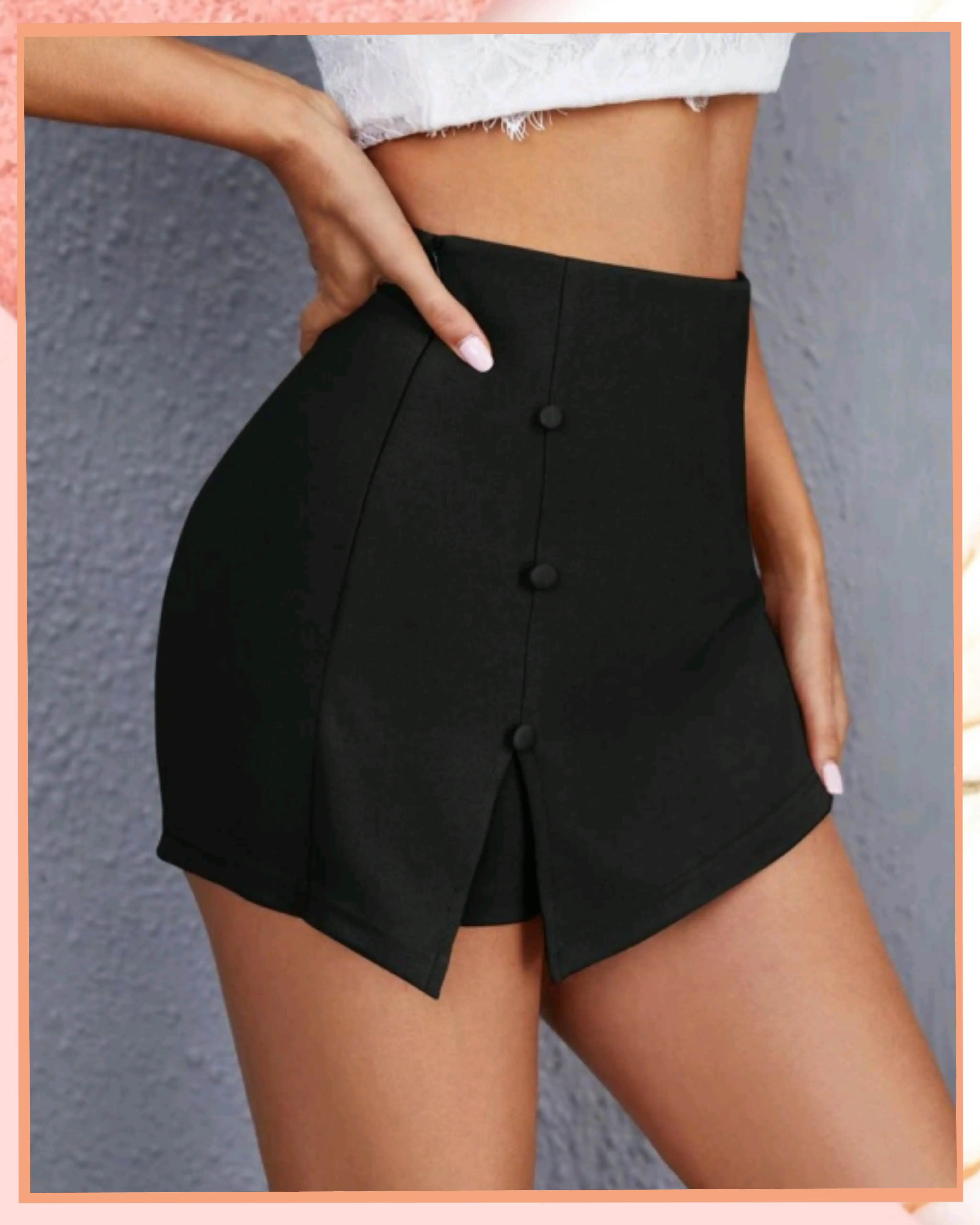 S - Skort con abertura 2