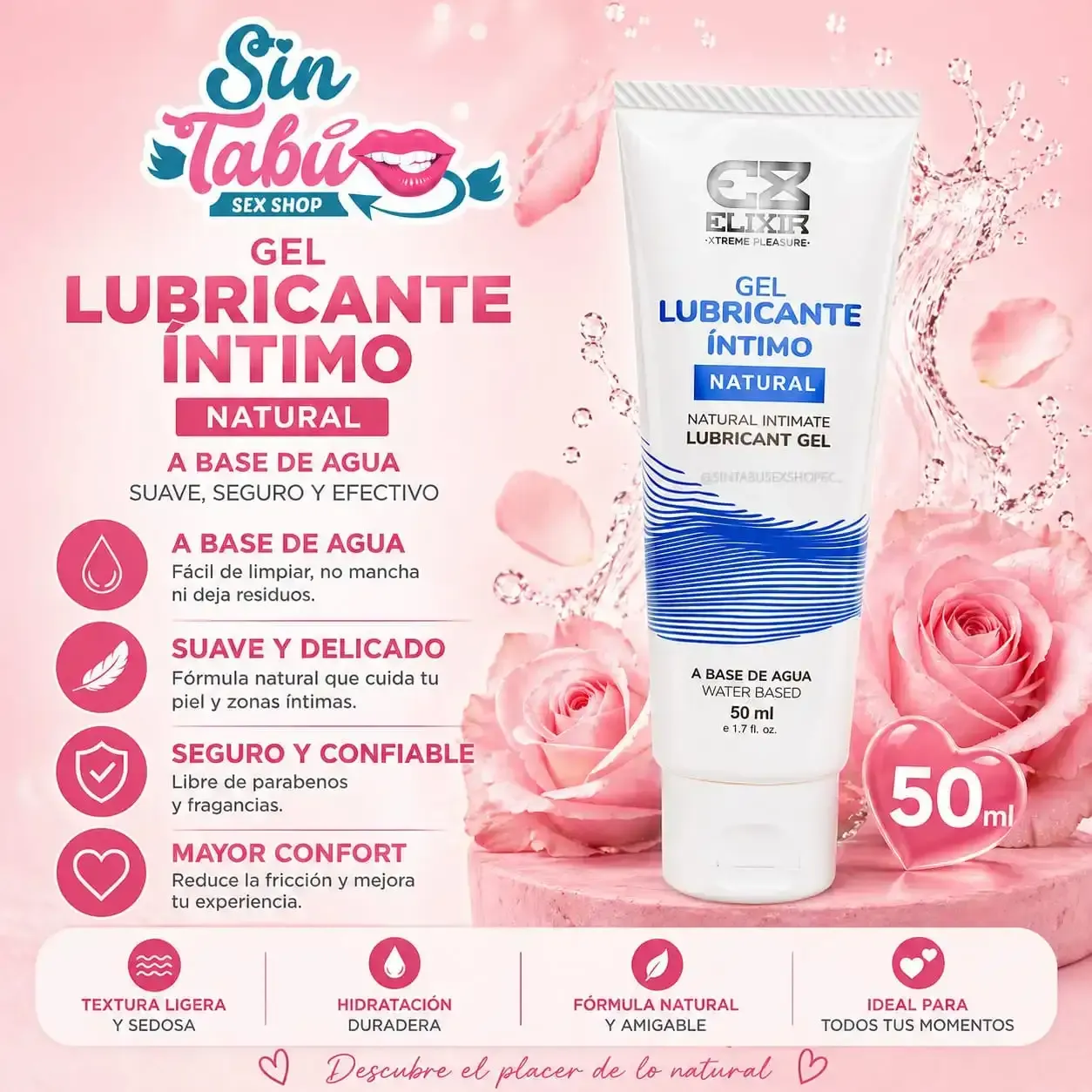 LUBRICANTE NATURAL 50 ML 