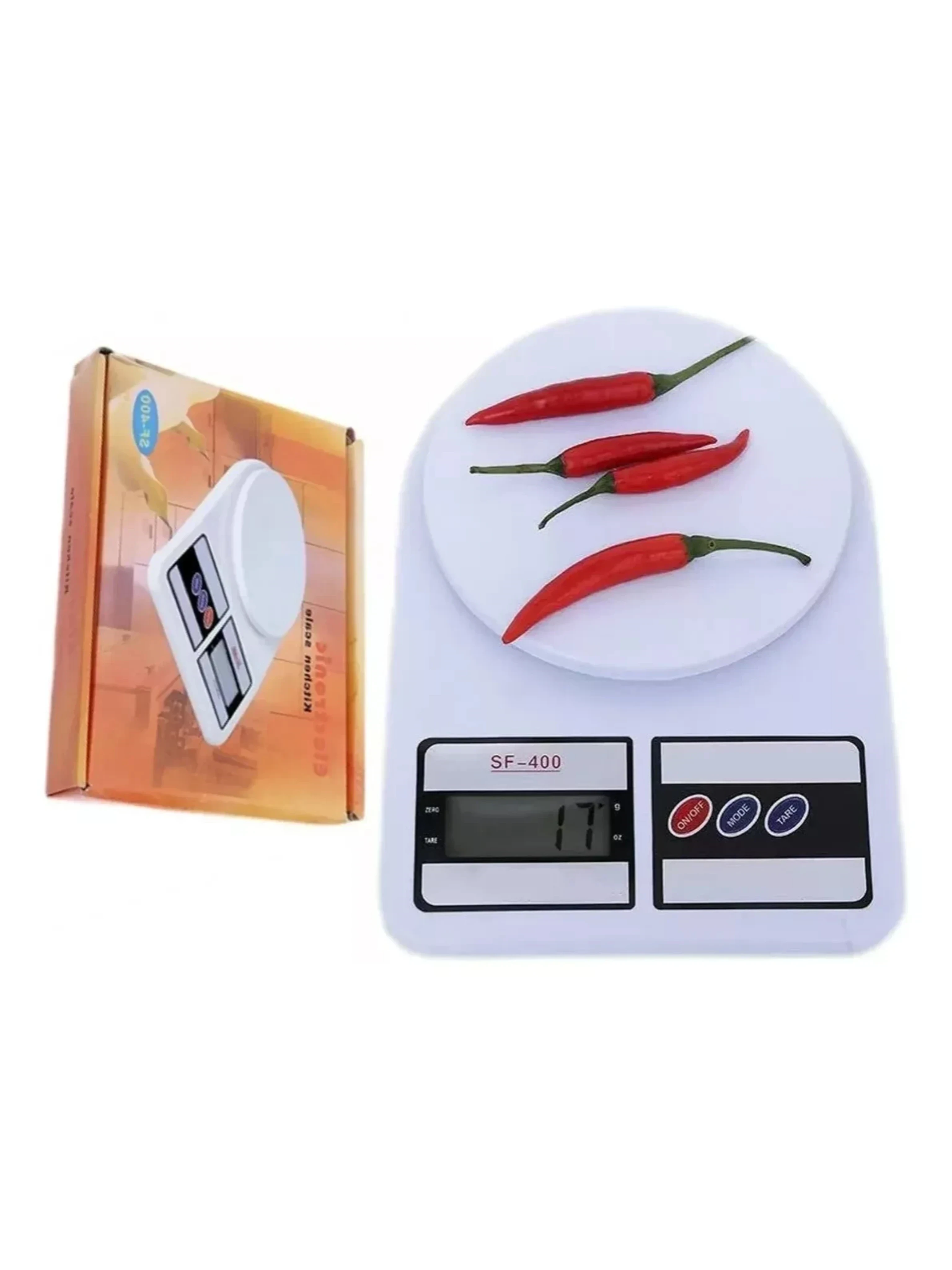 Pesa Digital Para Cocina 10kg Capacidad máxima