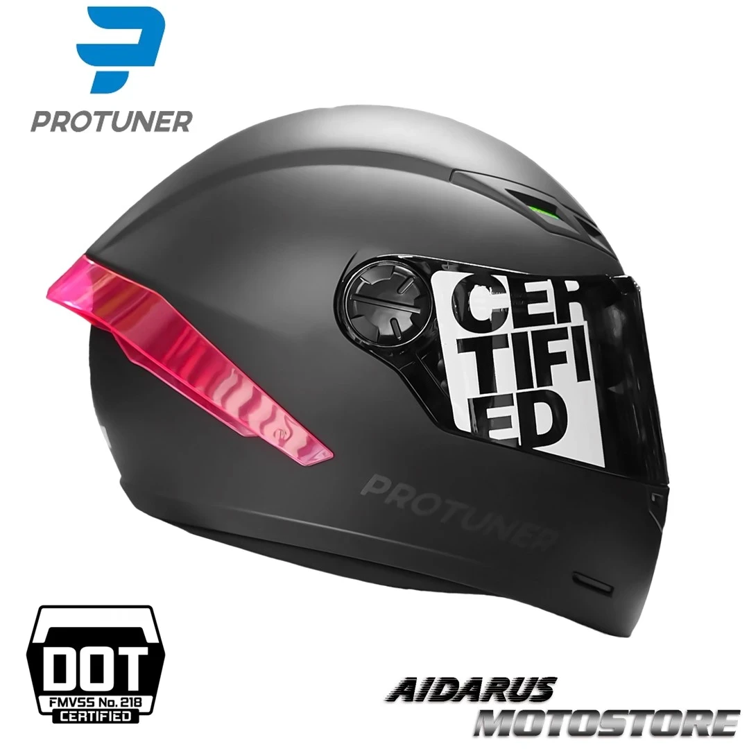 CASCO PROTUNER 501 MATE SPOILER FUCSIA
