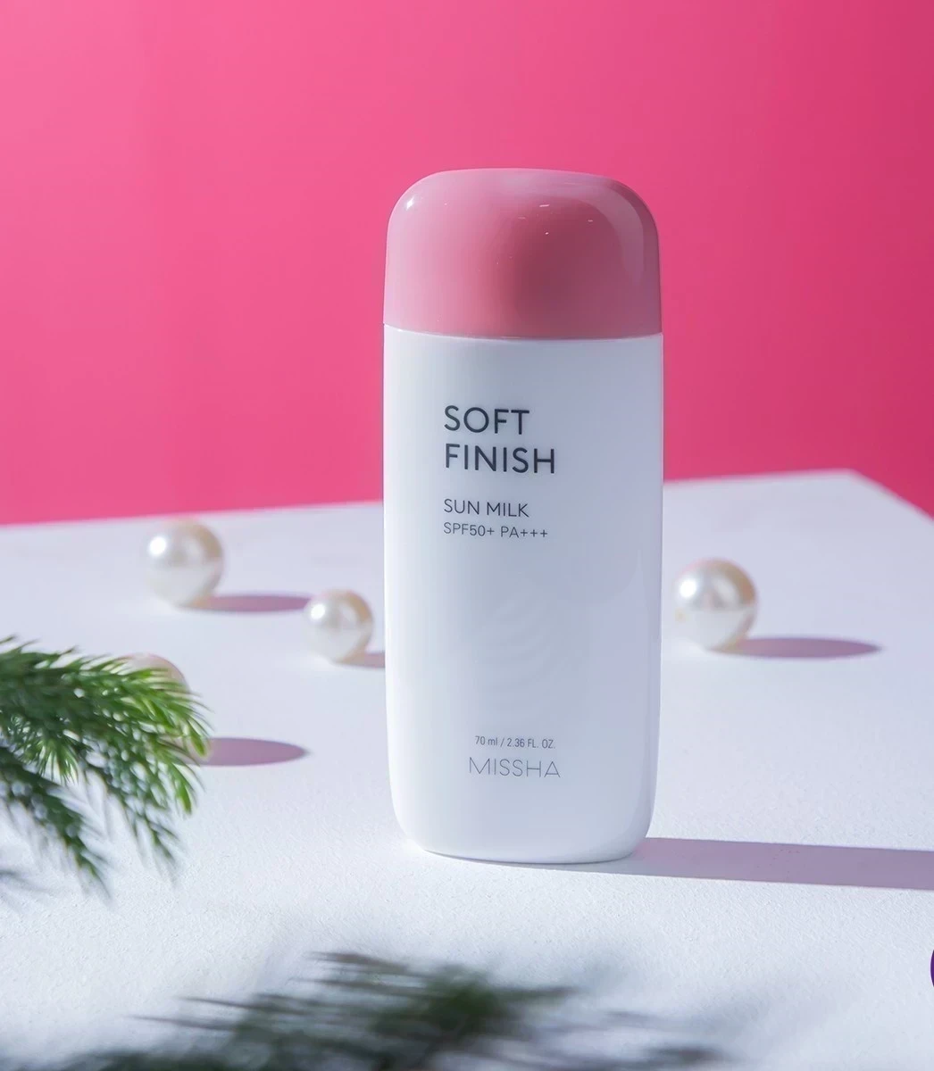 MISSHA - All-Around Safe Block Soft Finish Sun Milk SPF50+ PA+++ 70ml 